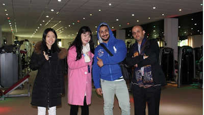 沙特阿拉伯从广州抖奶视频APP免费下载进口健身器材