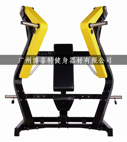 BFT1010 坐式斜推胸抖奶黄色短视频APP  悍马大黄蜂健身器材